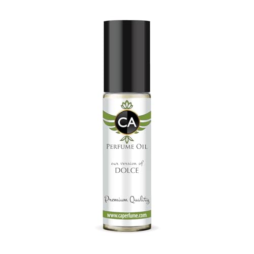 CA Perfume Impression of Dolce for Women Eau De Parfum Floral Fruity Gourmand Scent Long Lasting Perfumes for Women Travel Size TSA Ready for Day and Night Wear 0.33 Fl Oz 10ml