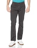 boss schino slim shorts Gerader Beinverlauf BOSS Herren Schino-Regular D Regular-Fit Casual-Chino aus angerauter Stretch-Baumwolle,Grau (Charcoal 12),36W / 32L