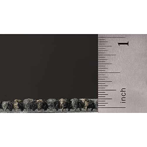 Image of Mohawk Advance 36 inch x 12 inch Berber (Loop pile), 0.11 inch Pile Height, Carpet Tile, PET Fiber, Vintage Row Color, (24 Tiles), (72 sqft /carton)