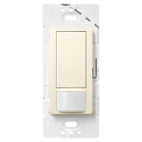 Lutron MS-OPS5M-BI Occupancy/Vacancy Sensor Switch, 1 Pack, Biscuit