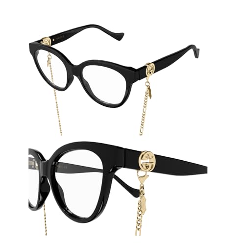 Gucci GG1024O Designer Fashion Eyeglasses: Square Cat-Eye Shape Eyeglasses Frame Eyewear with Luxury eSHADES Kit - Embrace Sophistication and Elegance