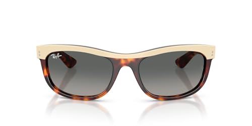 Ray-Ban (���C�o��) �T���O���X 0RB2489 HAVANA GRADIENT GREY 62mm BALORAMA BEIGE ON (�O���[/�x�[�W��) 14437162