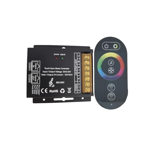 Contrôleur tactile pour éclairage LED de salon RGBWC