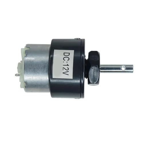 Image of Shockley 12V Dc Gear Motor Low Noise Motor With Metal Gears Centre Shaft Heavy Duty Motor for Robotics Grade A (300 RPM, 5 Piece)