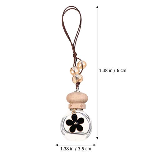 Wakauto 6 ml difusor de pendurar, frasco de perfume, aromatizador de ar para carro, espelho retrovis