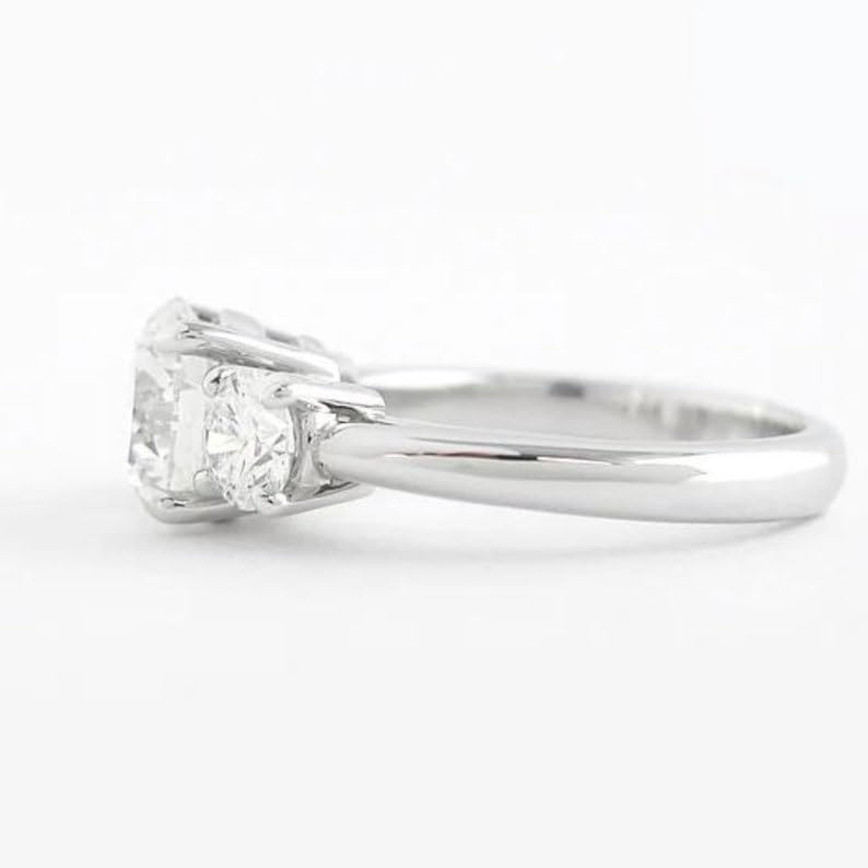 Bague imposante argent anti ternissement pierre CZ éclat - 3