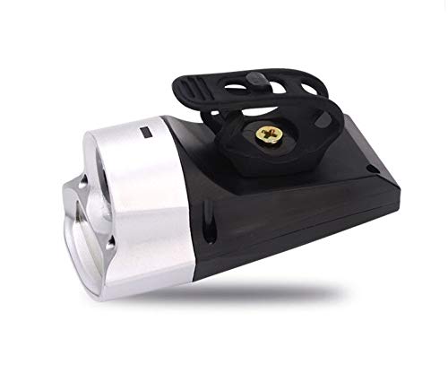 Luces de Bicicleta de montaña, Faro de Bicicleta de 120 lúmenes 2 LED, Faro de Bicicleta Recargable USB, luz Doble Independiente