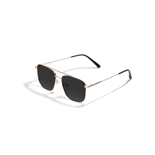 Image of SAM AND MARSHALL VEIN Sunglass I 400% UV Protection I Metal Sunglass I Square Sunglass I Double Bar I Unisex