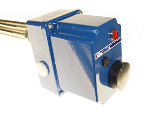 THERMIS TRG 11 Heizstab Heizpatrone mit Thermostat 9kW 3/400V (4 cable) G6/4 Heizelement für Wasserspeicher Boiler Warmwasserspeicher Wasserheizung