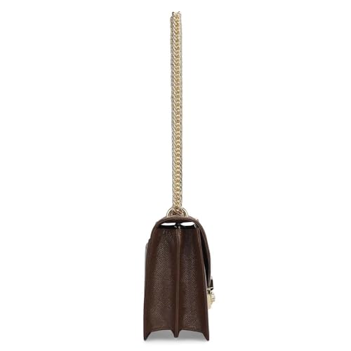 Image of Da Milano Leather Shoulder Bag for Women (00349D-OL)