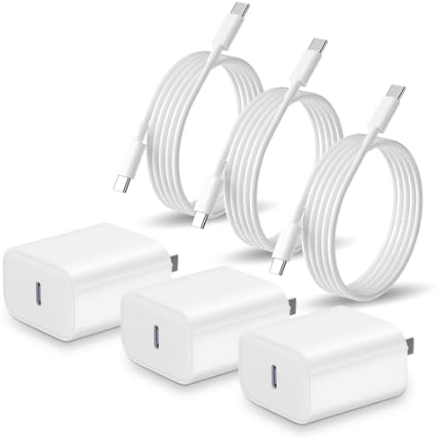 Ipad Charging Cord 3-Pack MFi Certified 20W Fast Charger For IPad