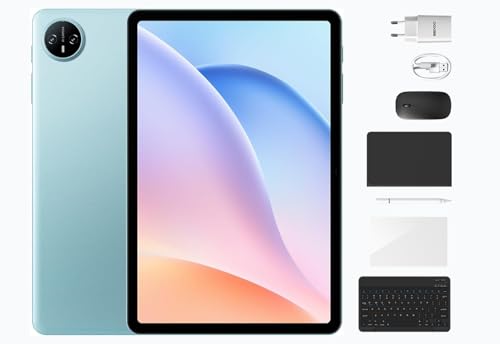 DOOGEE Tab A9 Pro VIP Edition | 10,1″ HD+ IPS Display | 20GB RAM + 128GB (bis zu 2TB) | 6580 mAh Akku | 8MP+5MP Kamera | Dual-Lautsprecher | Wi-Fi 5 & Bluetooth | 2 Jahre Garantie | Gletscherblau