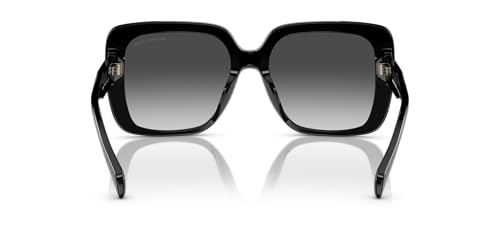 Michael Kors MK2183U Mallorca Universal Fit Sunglasses, Black/Grey Gradient, 55 mm4