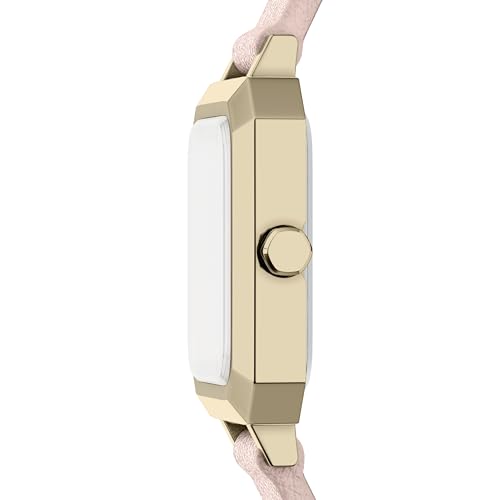 Image of Armani Exchange A|X Women's Watch, Square Three-Hand Stainless Steel Watch for Women