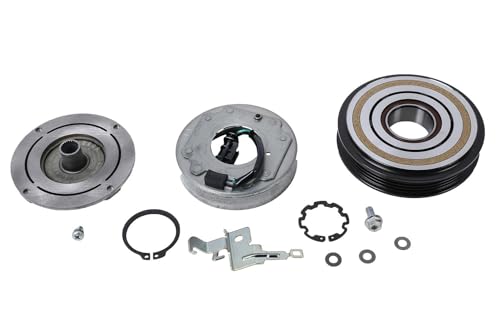 GM Genuine Parts 15-40584 (84252714) Air Conditioning Clutch Kit with Coil, Pulley, Snap Rings, Bracket, Shims, and Bolts