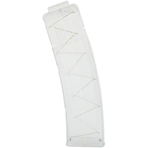 OIMIO Bullet Clips, 22 Darts Magazine Quick Reload Clip for Nerf N-Strike Elite Blasters (Transparent) Cover