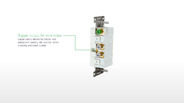 Square D by Schneider Electric X Series 15A 125V GFCI Outlet