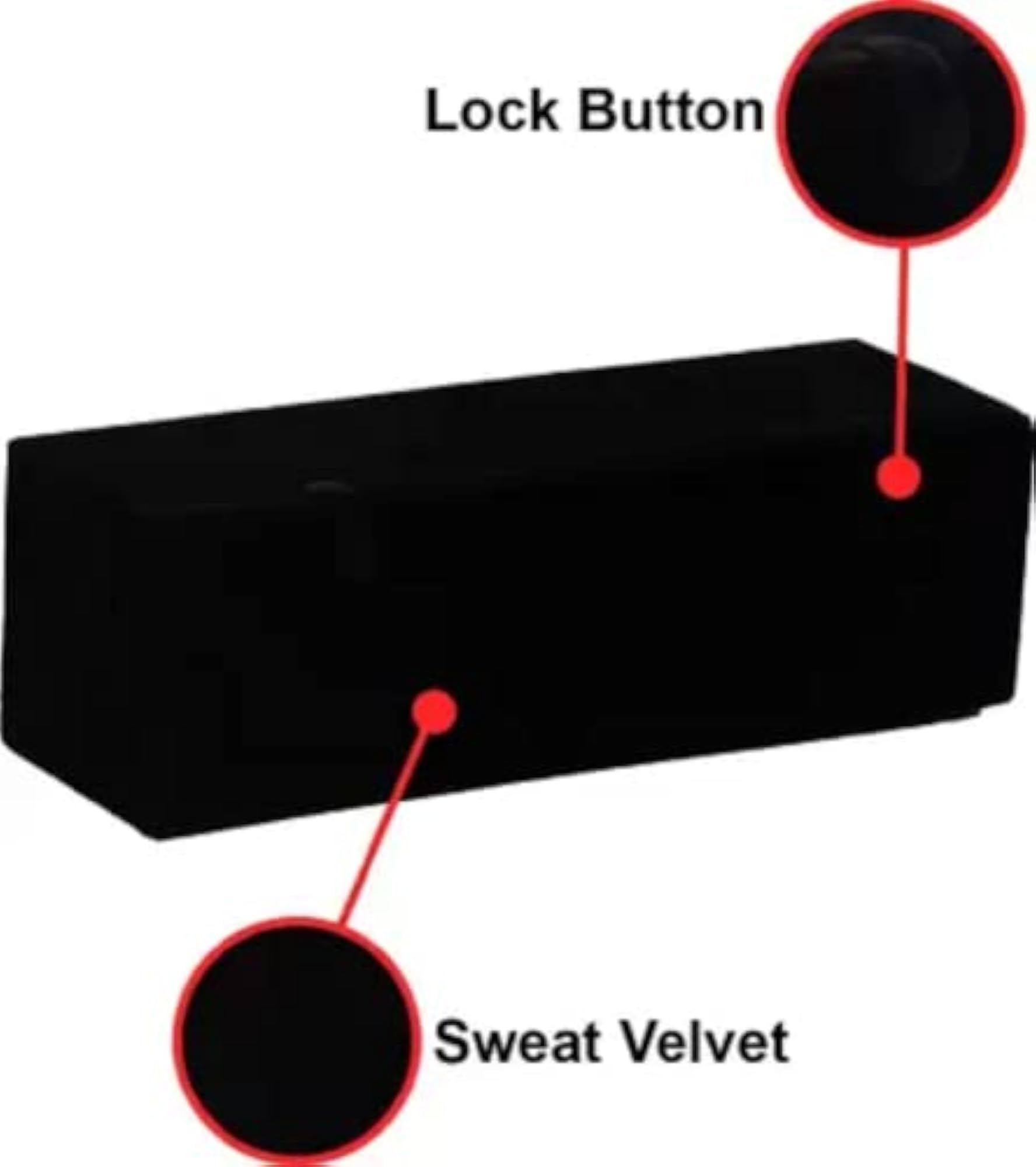 Large Velvet Folder for 16 Pairs of Earrings