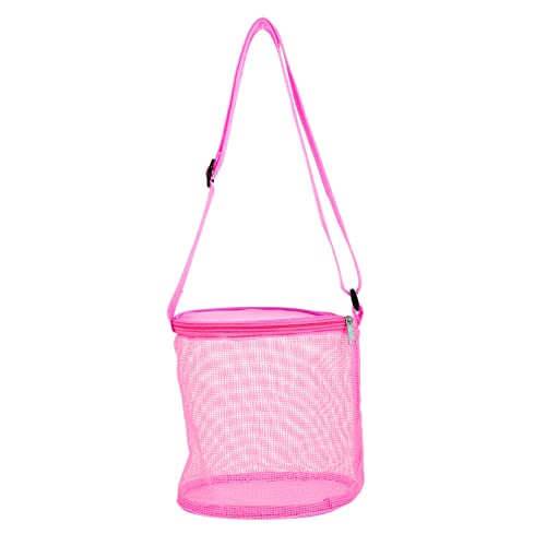 Toyvian Beach Toys Storage Bag Mesh Bag Tulle for Boys and Girls Stylish for Beach Stuff