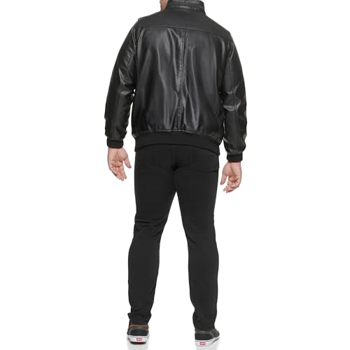 Levi's Men's Vintage Deer Faux Leather Aviator Bomber (Standard and Big & Tall)