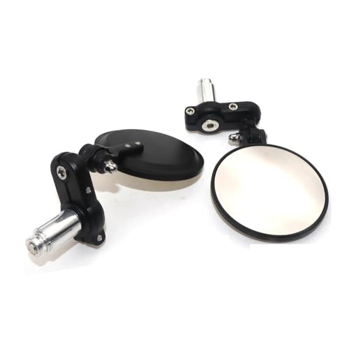 Rétroviseurs moto 22mm universels pour embout de guidon de scooter et café racer