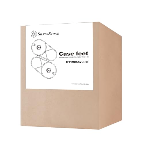 Image of SilverStone Technology G11905470-RT Case Feet /Chassis Stand for RM400 / RM41-506 / RM41-H08
