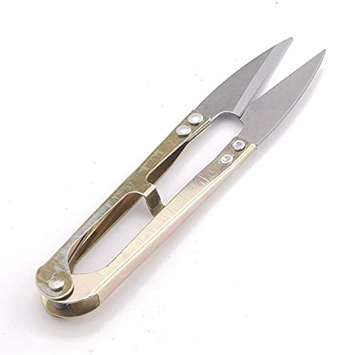 Küchenschere, U-förmige Nähschere, Fadenschneider, kleine Schere, Trimmzange für Stich, Stickerei, DIY-Nähzubehör