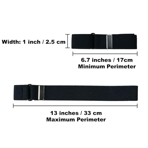 Image of Classic Sleeve Garters for Men Women, Elastic Armband Sleeve Holder