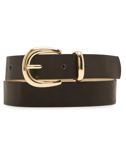 Steve Madden womens 2 Pack Women Belts for Jeans Dresses Pants Ladies Waist Belt2