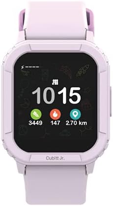 Cubitt Jr Smart Watch Fitness Tracker for Kids and Teens, with 24h Body Temperature, Games, Step Counter, Sleep Monitor, Heart Rate Monitor, Activity Tracker, 1.4" Touch Screen, Waterproof