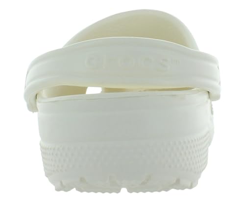 Image of Crocs Classic Self Care Clog Unisex Shoes Size 5, Color: Off-White /Chalk /Off White