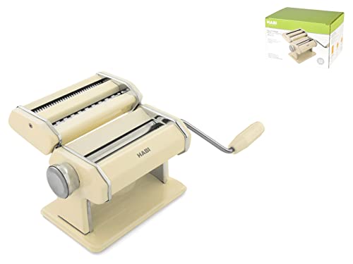 Habi 2487.0 Macchina per Pasta, Metallo, Bianco, 4 unità