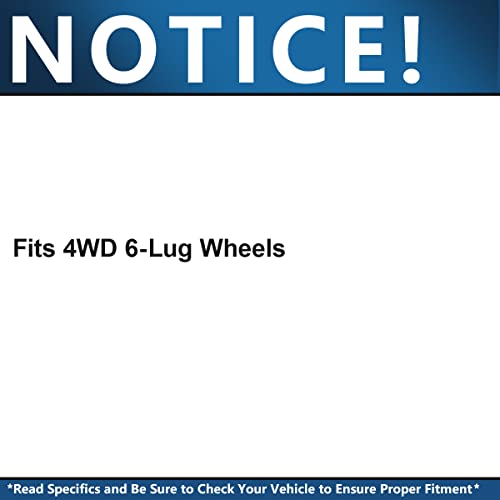 Image of Detroit Axle - 4WD Front CV Axles for 1999-2006 Chevy Silverado 1500 | GMC Sierra 1500 Yukon XL K1500 K2500 Pickup Tahoe Blazer Suburban Escalade ESV EXT, 2 CV Axle Shafts Assembly Replacement
