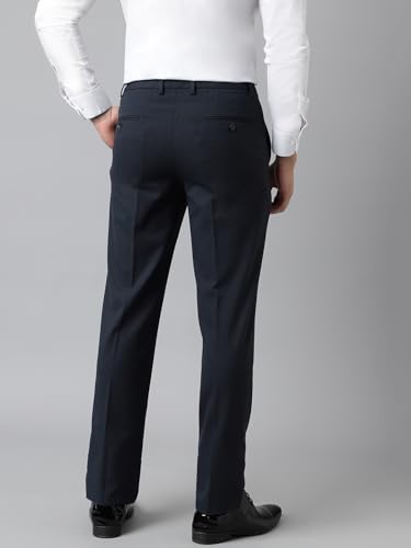 Image of SUBTRACT Slim-Fit Stretchable Lycra Formal Pants for Men with Flexible Waistband | Stylish Men's Wear Trousers for Office or Party |Dress Trouser Pant