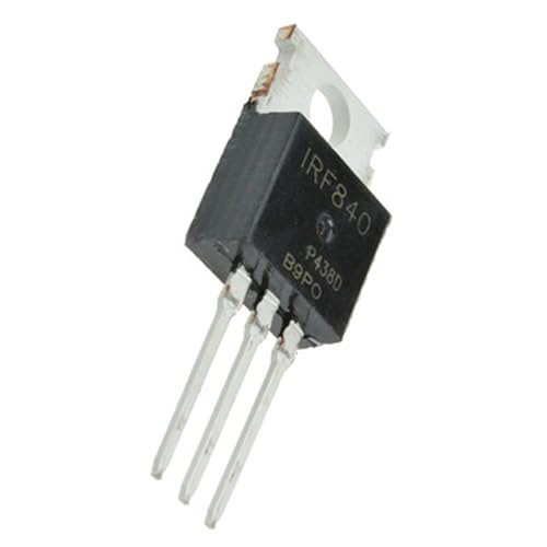 IRF840 transistor MOSFET TO-220 évitez les pannes de surtension pack de 10 pièces