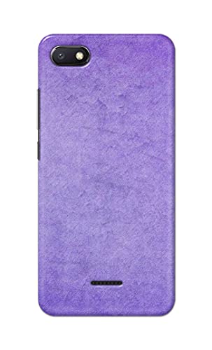 Image of Plain Purple Hard Back Case Cover for Redmi 6A Back Cover -(J5) VNS2226