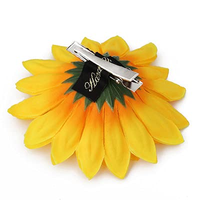 Sunflower Hair Barrettes Hair Clips For Women Girls Daisy Alligator Hair Clips For Teen Girls Summer Beach Hair Pins 4Pcs #TOP4