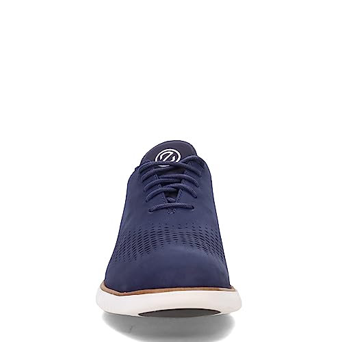 Cole Haan Men's 2.Zerogrand Laser Wingtip Oxford Lined, Marine Blue, 124