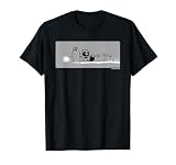 タヌキとキツネ（夜道） Tシャツ