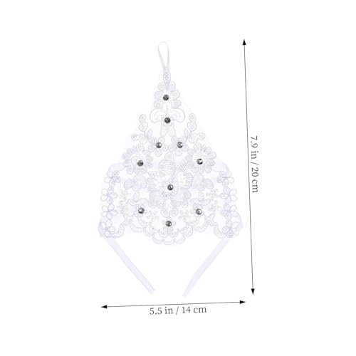 NOLITOY Little Girls Dance Gloves Red Lace Fingerless Gloves Flower Girl Wedding Accessory2