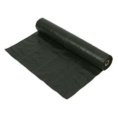 Yeovil Garden Supplies 1m x 100m Black 100gsm Heavy Duty Weed Control Fabric, Ground cover Membrane, UV stabilised Weed Barrier Fabric. Under Patios, Garden, Flower beds, Landscaping - weed