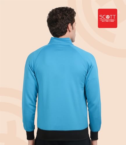 Image of Scott International Polyester Jacket For Men | Men's Jacket | Jacket For Men Stylish | Jacket For Men Winter Wear | Jerkin For Men | Regular Length Bike Jacket For Men