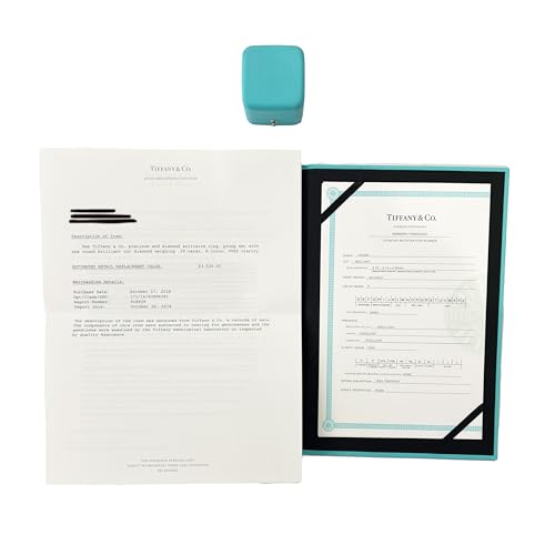 Pre-Loved Tiffany Solitaire Engagement Ring, Platinum, Diamond, 6 US3