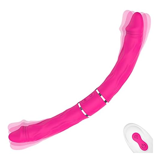 NEOCHY Vībradöreś Coņsolådorẹs Dobles Cabeza para Mujer Parejas Lesbianas Control Remoto, Dobles Penetración Ŝiličona Coņsolådor Vìbradör Mujer Púnto Ġ Clíțoriș