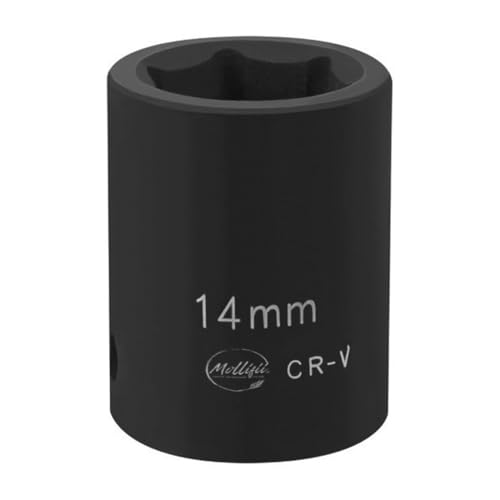 3/8 In Dr. Impact Socket 14Mm Socket Imp 14Mm, Mfr: M914-A