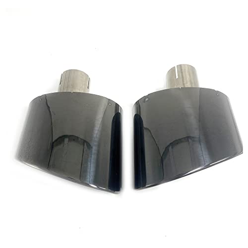 Tubos de escape negros estilo RS para renovar la estética trasera de tu Audi A4 o A6