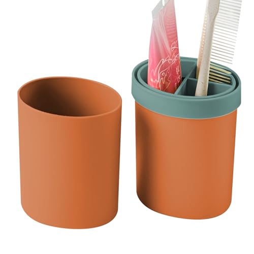 Estuche para Cepillo De Dientes De Viaje,Estuche Impermeable de Almacenamiento | Contenedor para Pasta De Dientes Y Cepillo,para Familia Amigos Hogar Viaje Camping Excursion Gimnasio Residencia Hotel
