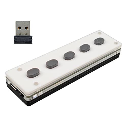 Clavier de jeu programmable sans fil : optimisez vos macros sur 5 touches double mode USB - 3