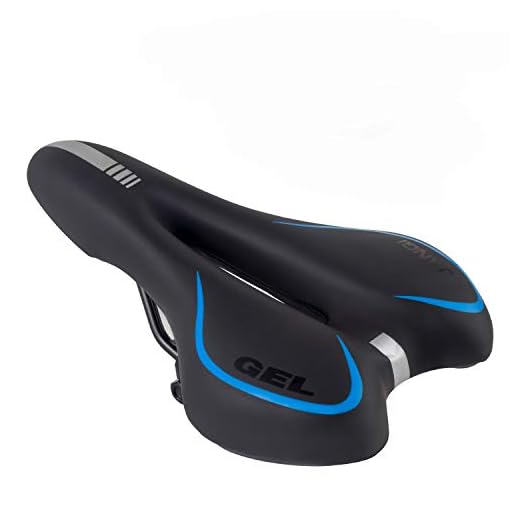 MSDADA Fahrradsattel, Fahrrad Sattel Herren Damen Gepolsterter Memoryschaum Fahrradsitz für MTB Rennrad, Mountainbike, Heimtrainer, Citybikes, Spinningrad