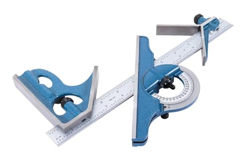 PEC Tools 4-Piece Combination Square Set